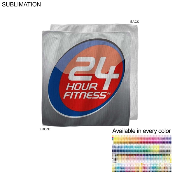 Microfiber Cooling Refresher Towel, 12x12, Sublimated or Blank... from ASI 53509 FIEL-Fairdeal Import & Export / FIEL