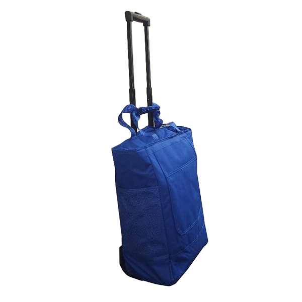 Rolling tote bag with front pocket, 22'' x 17" x ... from ASI 34046 Allcasion Travelware Co