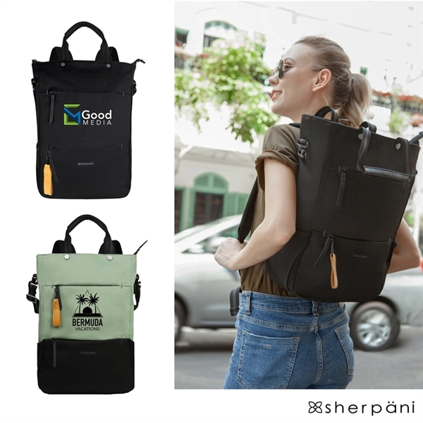 Sherpani Camden Hybrid Backpack... from ASI 67866 Logomark/Valumark