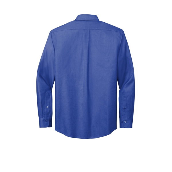 Brooks Brothers Wrinkle-Free Stretch Nailhead Shirt... from ASI 84863 SanMar