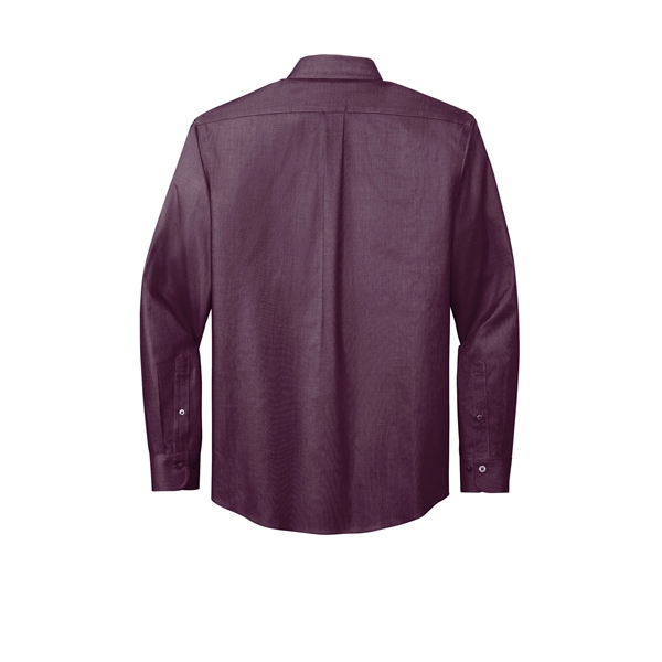 Brooks Brothers Wrinkle-Free Stretch Nailhead Shirt... from ASI 84863 SanMar