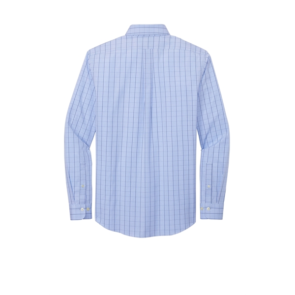 Brooks Brothers Wrinkle-Free Stretch Patterned Shirt... from ASI 84863 SanMar