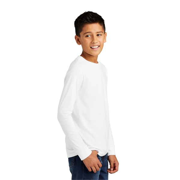 District Youth Perfect Tri Long Sleeve Tee... from ASI 84863 SanMar
