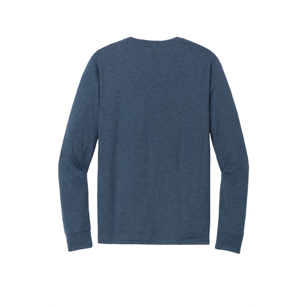 District Perfect Tri Long Sleeve Henley... from ASI 84863 SanMar