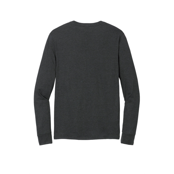 District Perfect Tri Long Sleeve Henley... from ASI 84863 SanMar