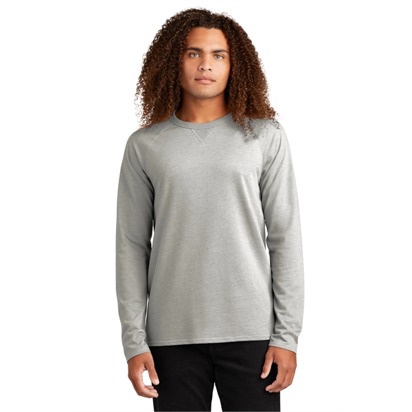District Featherweight French Terry Long Sleeve Crewneck... from ASI 84863 SanMar