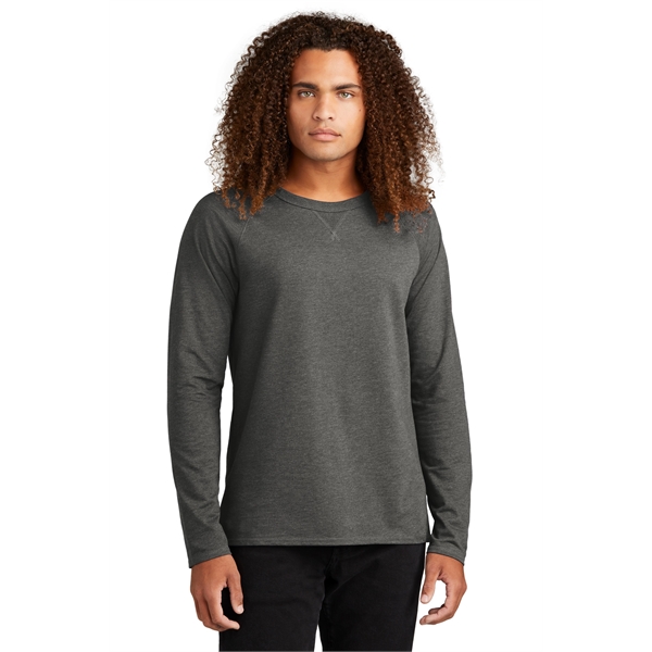 District Featherweight French Terry Long Sleeve Crewneck... from ASI 84863 SanMar