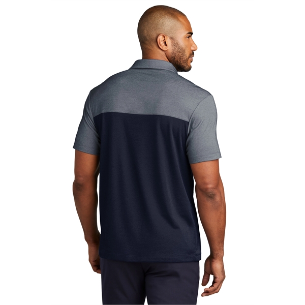 Port Authority Fine Pique Blend Blocked Polo... from ASI 84863 SanMar