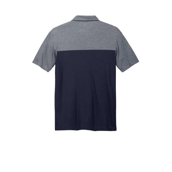 Port Authority Fine Pique Blend Blocked Polo... from ASI 84863 SanMar