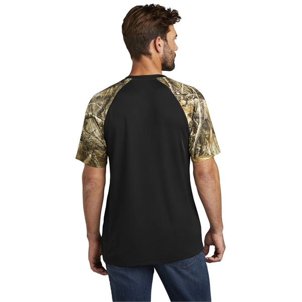 Russell Outdoors Realtree Colorblock Performance Tee... from ASI 84863 SanMar