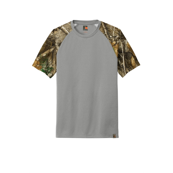 Russell Outdoors Realtree Colorblock Performance Tee... from ASI 84863 SanMar