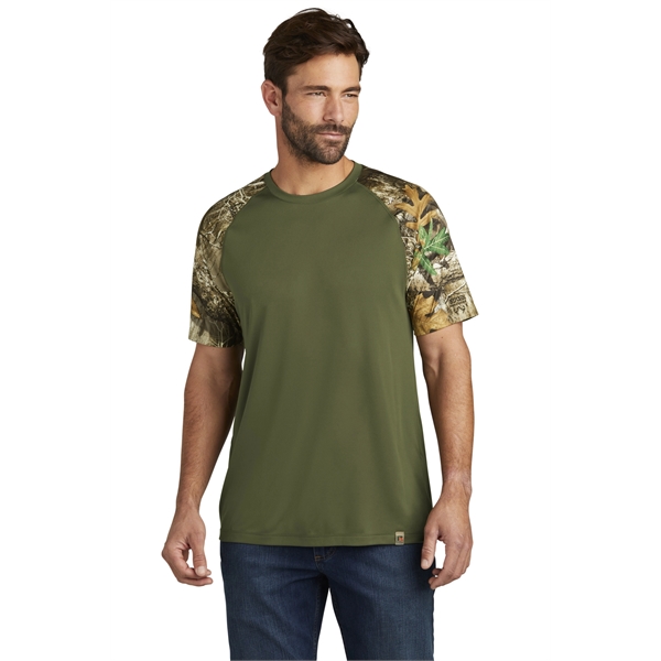 Russell Outdoors Realtree Colorblock Performance Tee... from ASI 84863 SanMar