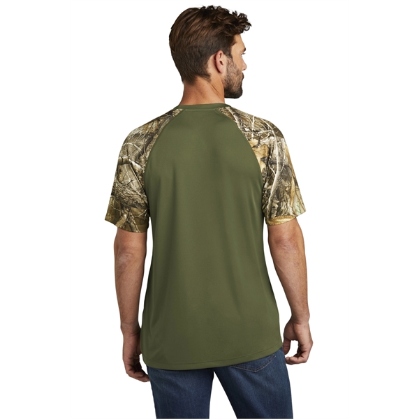 Russell Outdoors Realtree Colorblock Performance Tee... from ASI 84863 SanMar