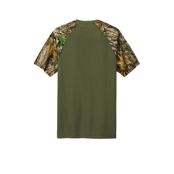 Russell Outdoors Realtree Colorblock Performance Tee... from ASI 84863 SanMar