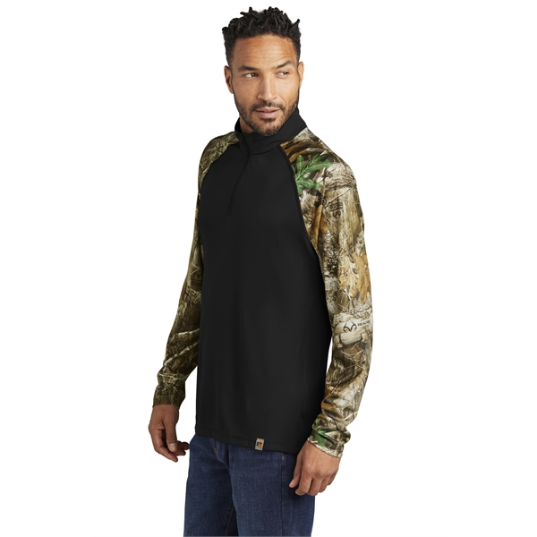 Russell Outdoors Realtree Colorblock Performance 1/4-Zip... from ASI 84863 SanMar