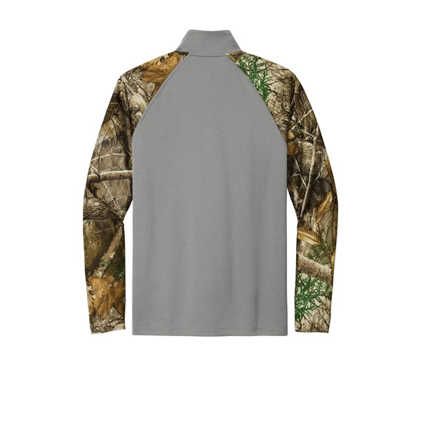 Russell Outdoors Realtree Colorblock Performance 1/4-Zip... from ASI 84863 SanMar