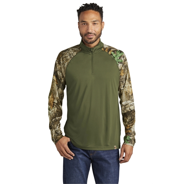 Russell Outdoors Realtree Colorblock Performance 1/4-Zip... from ASI 84863 SanMar