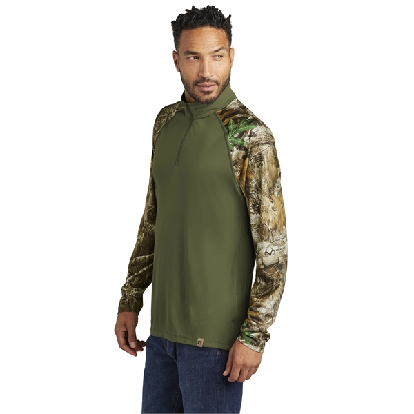 Russell Outdoors Realtree Colorblock Performance 1/4-Zip... from ASI 84863 SanMar