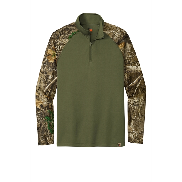 Russell Outdoors Realtree Colorblock Performance 1/4-Zip... from ASI 84863 SanMar