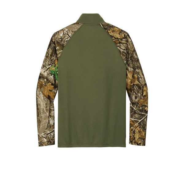 Russell Outdoors Realtree Colorblock Performance 1/4-Zip... from ASI 84863 SanMar