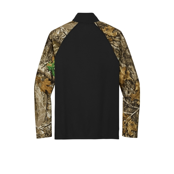 Russell Outdoors Realtree Colorblock Performance 1/4-Zip... from ASI 84863 SanMar