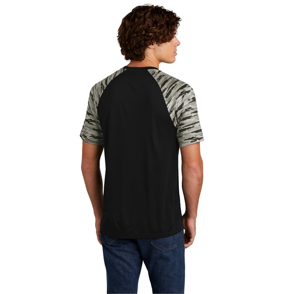 Sport-Tek Drift Camo Colorblock Tee... from ASI 84863 SanMar