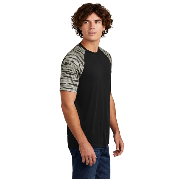 Sport-Tek Drift Camo Colorblock Tee... from ASI 84863 SanMar