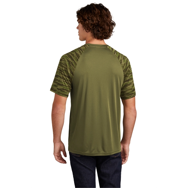 Sport-Tek Drift Camo Colorblock Tee... from ASI 84863 SanMar