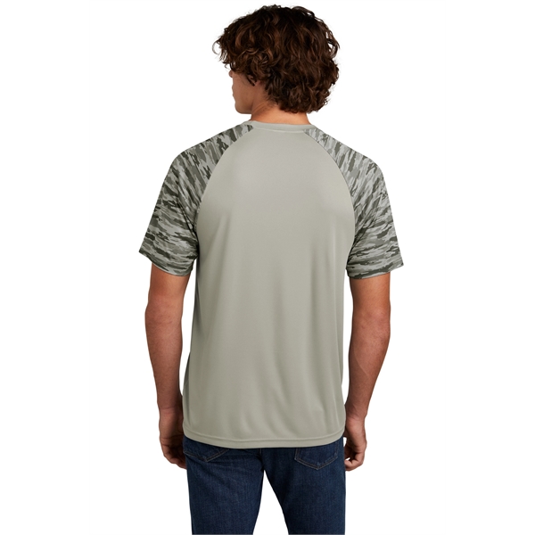 Sport-Tek Drift Camo Colorblock Tee... from ASI 84863 SanMar