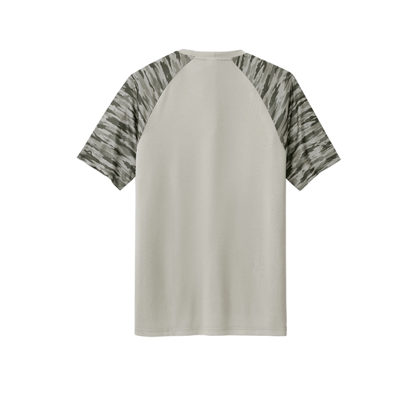 Sport-Tek Drift Camo Colorblock Tee... from ASI 84863 SanMar