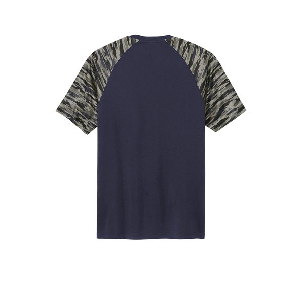 Sport-Tek Drift Camo Colorblock Tee... from ASI 84863 SanMar