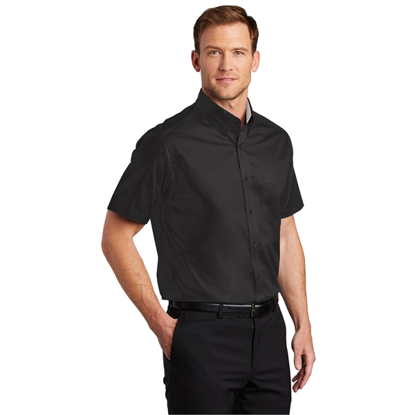 Port Authority Tall Short Sleeve Easy Care Shirt.... from ASI 84863 SanMar