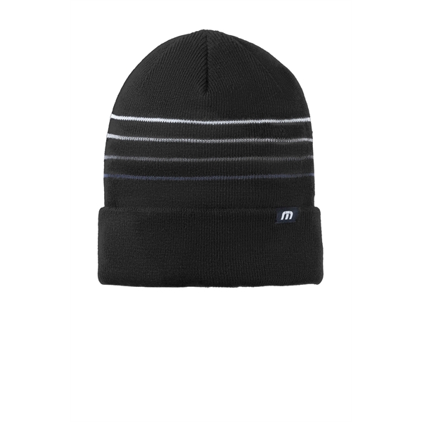 TravisMathew Striped Cuffed Beanie... from ASI 84863 SanMar