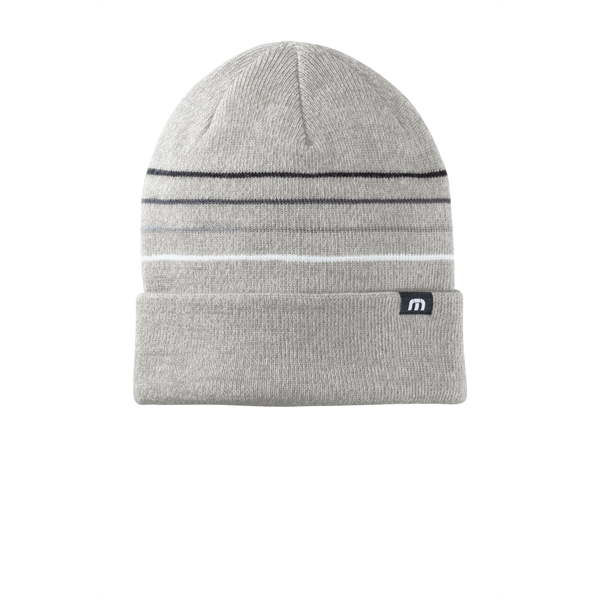 TravisMathew Striped Cuffed Beanie... from ASI 84863 SanMar