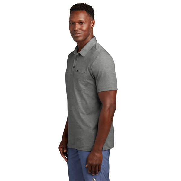 TravisMathew Oceanside Heather Pocket Polo... from ASI 84863 SanMar