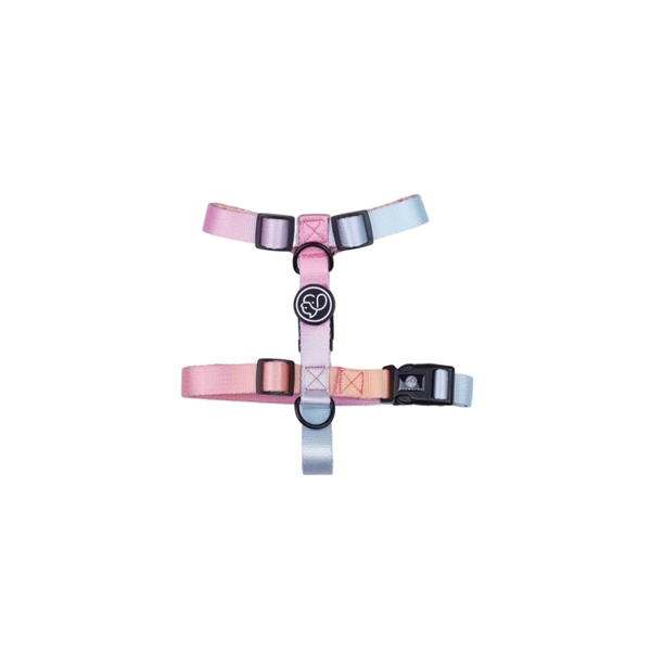 Neon gradient stylish adjustable pet vest harness plus free epoxy dome... from ASI 37218 Athena Promo (tm)