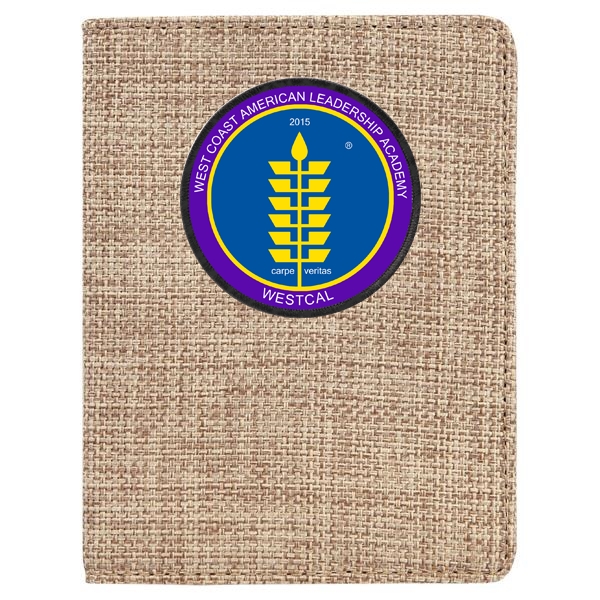 4 1/4" x 5 1/2" Burlap Passport Holder. Creates a rustic... from ASI 62635 Inno-Vative Solutions Grp LTD