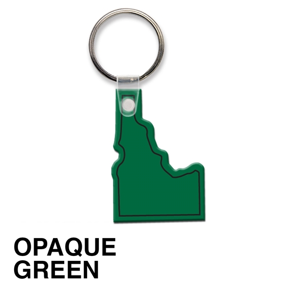Key tag - Idaho - spot color. Flexible; 17 product colors;... from ASI 80210 Quikey Mfg Co Inc / Quikey Line