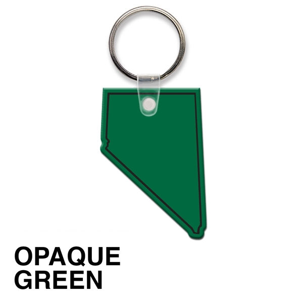 Key tag - Nevada - spot color. Flexible; 17 product colors;... from ASI 80210 Quikey Mfg Co Inc / Quikey Line