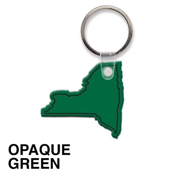 Key tag - New York - spot color. Flexible; 17 colors;... from ASI 80210 Quikey Mfg Co Inc / Quikey Line
