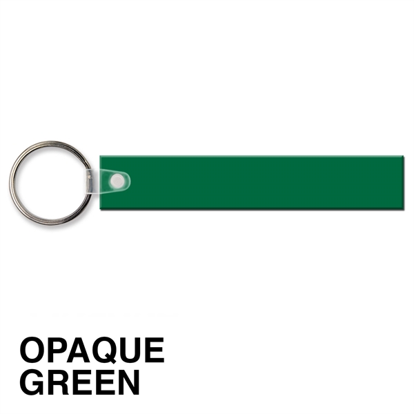 Key tag - rectangle - spot color. Flexible; 17 product colors;... from ASI 80210 Quikey Mfg Co Inc / Quikey Line