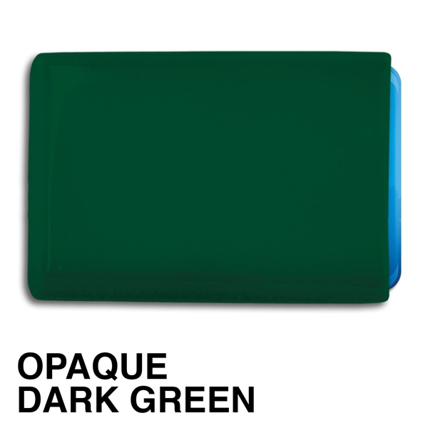 Card holder - rectangle - spot color. Spot color screen print... from ASI 80210 Quikey Mfg Co Inc / Quikey Line