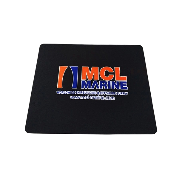 Natural rubber rectangle mouse pad with cloth on top plus full... from ASI 37218 Athena Promo (tm)