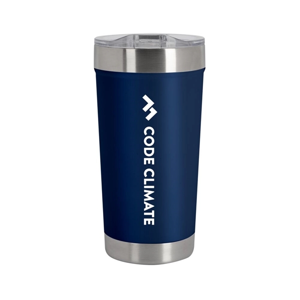 20 oz. stainless steel tumbler with slide lock lid and double... from ASI 88060 Snugz/USA Inc / Sweda®