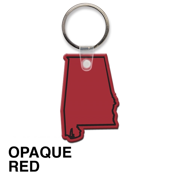 Key tag - Alabama - spot color. Flexible; 17 colors; spot... from ASI 80210 Quikey Mfg Co Inc / Quikey Line