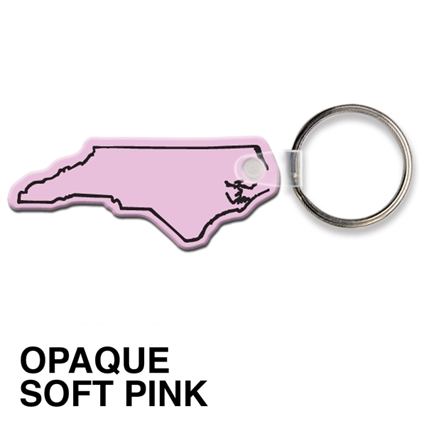 Key tag - North Carolina - spot color. Flexible; 17 colors;... from ASI 80210 Quikey Mfg Co Inc / Quikey Line