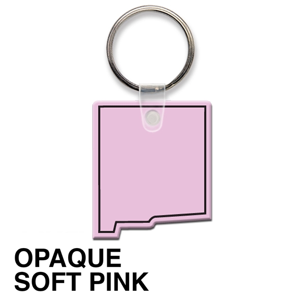 Key tag - New Mexico - spot color. Flexible; 17 colors;... from ASI 80210 Quikey Mfg Co Inc / Quikey Line