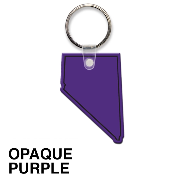 Key tag - Nevada - spot color. Flexible; 17 product colors;... from ASI 80210 Quikey Mfg Co Inc / Quikey Line