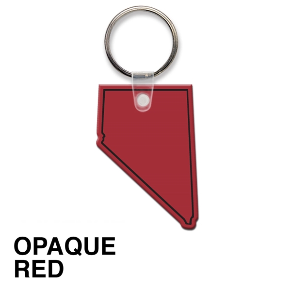 Key tag - Nevada - spot color. Flexible; 17 product colors;... from ASI 80210 Quikey Mfg Co Inc / Quikey Line