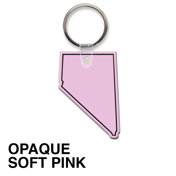 Key tag - Nevada - spot color. Flexible; 17 product colors;... from ASI 80210 Quikey Mfg Co Inc / Quikey Line